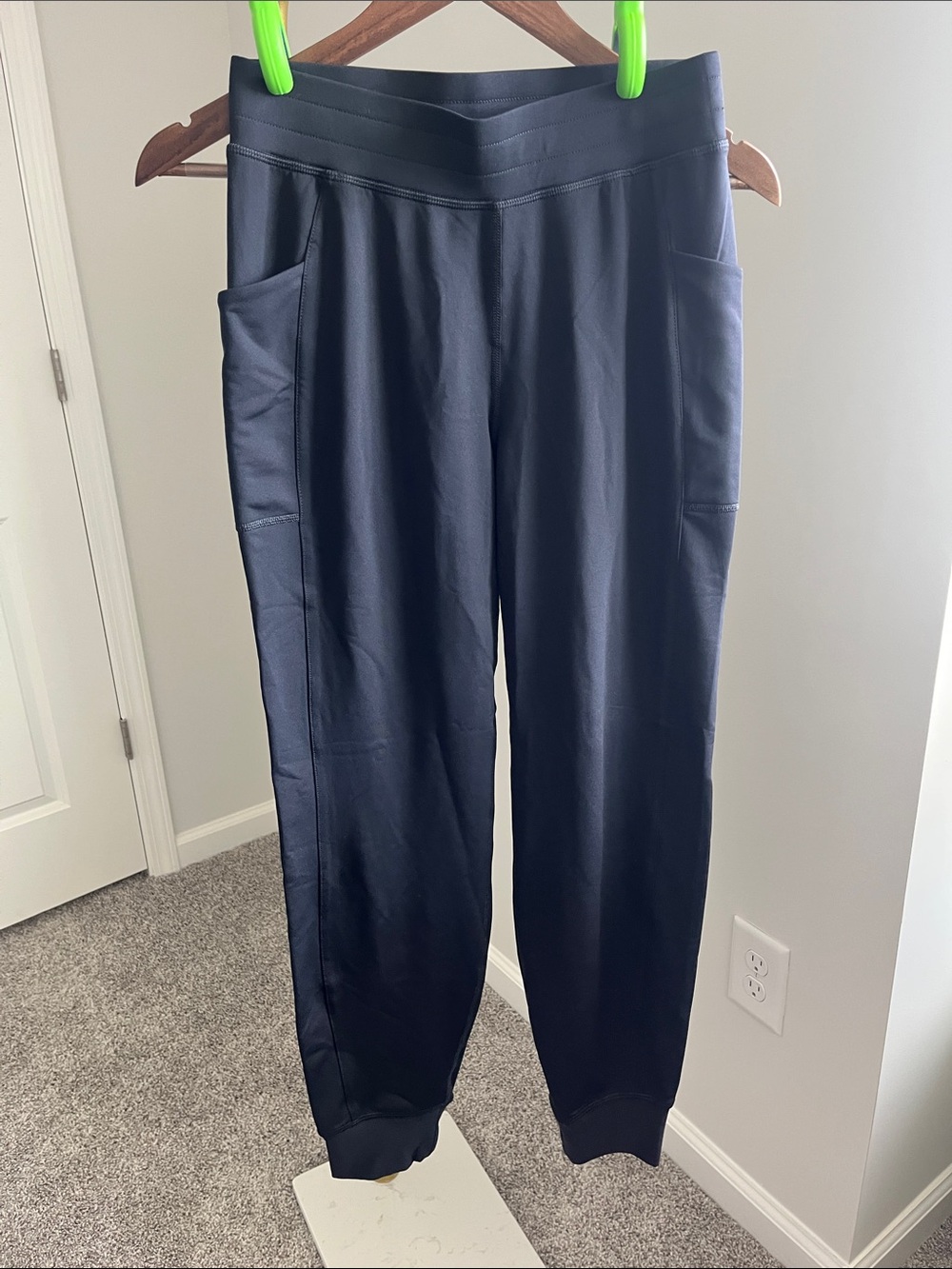 Fabletics Women's Black Track Joggers